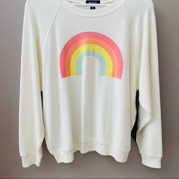 Wildfox After The Rain Sommers Sweatshirt Sz Small - Picture 3 of 10